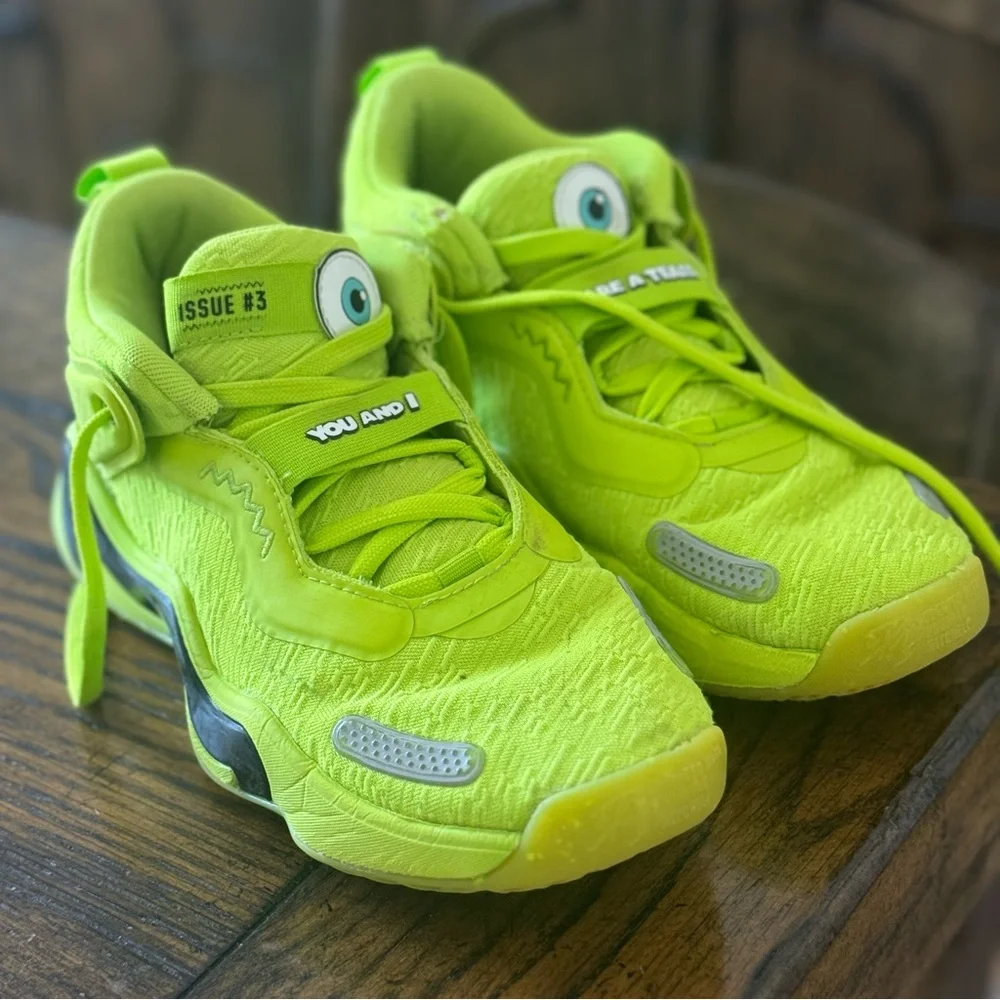 Adidas Donavan Mitchell D.O.N Issue 3 Mike Wazowski Basketball Shoes  Size 5.5